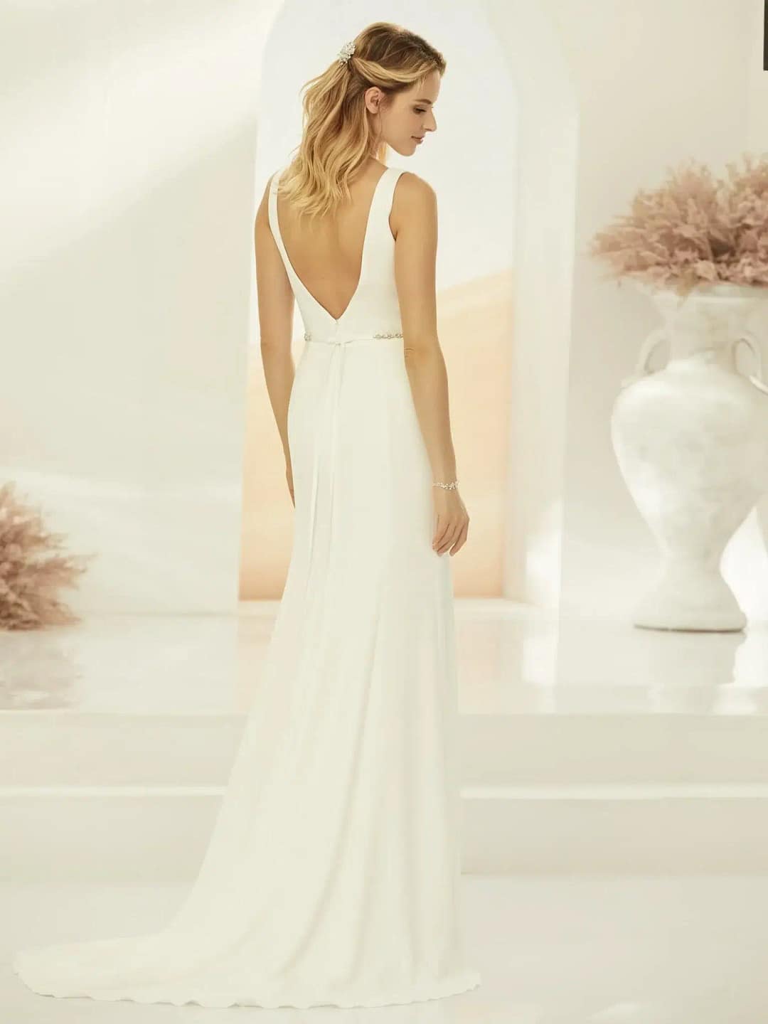 Bianco Evento Calva Brautkleid Hochzeitskleid-1 Bianco Evento Calva