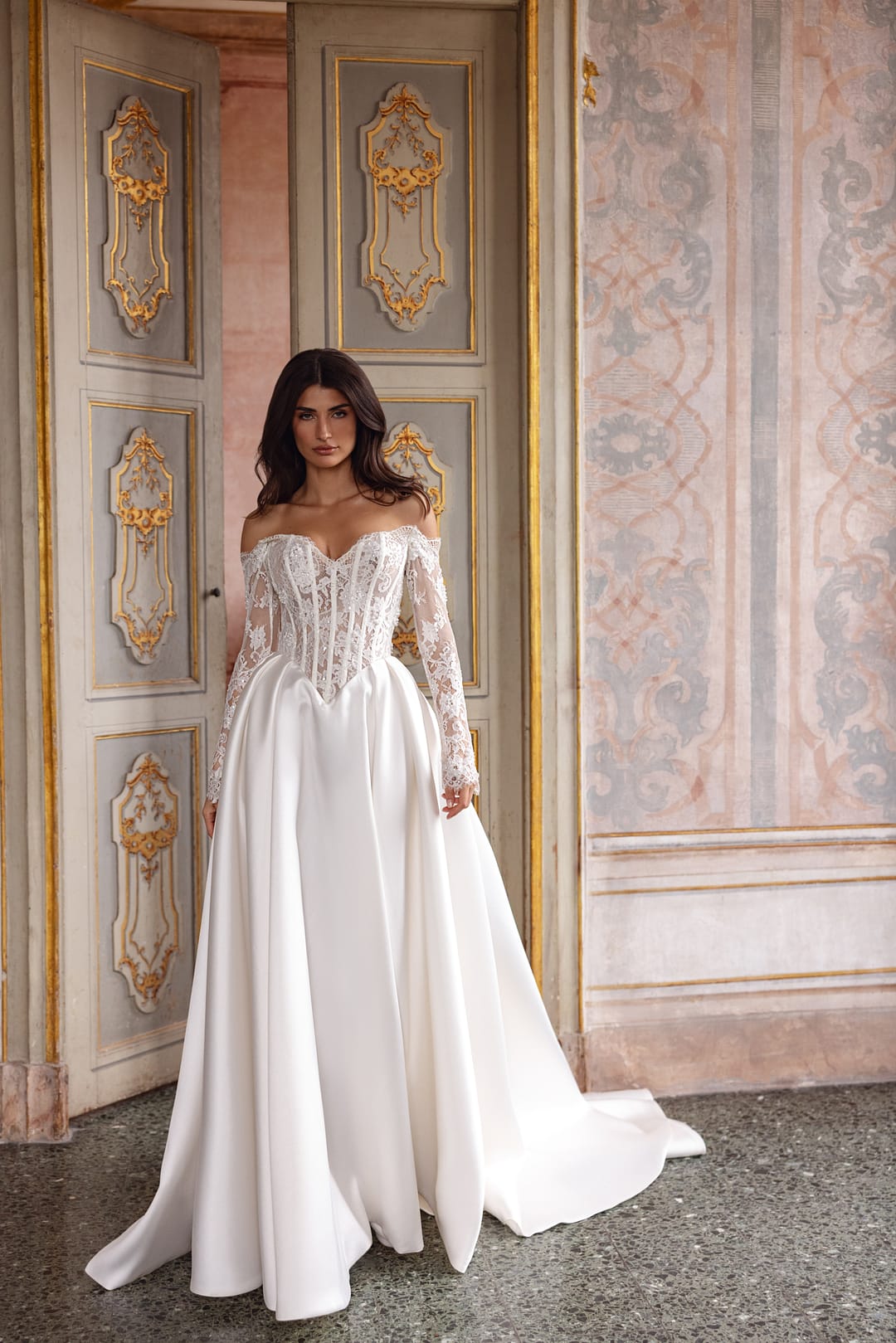 IM2602 - MAURA (3) Maura Imolacy Hochzeitskleid