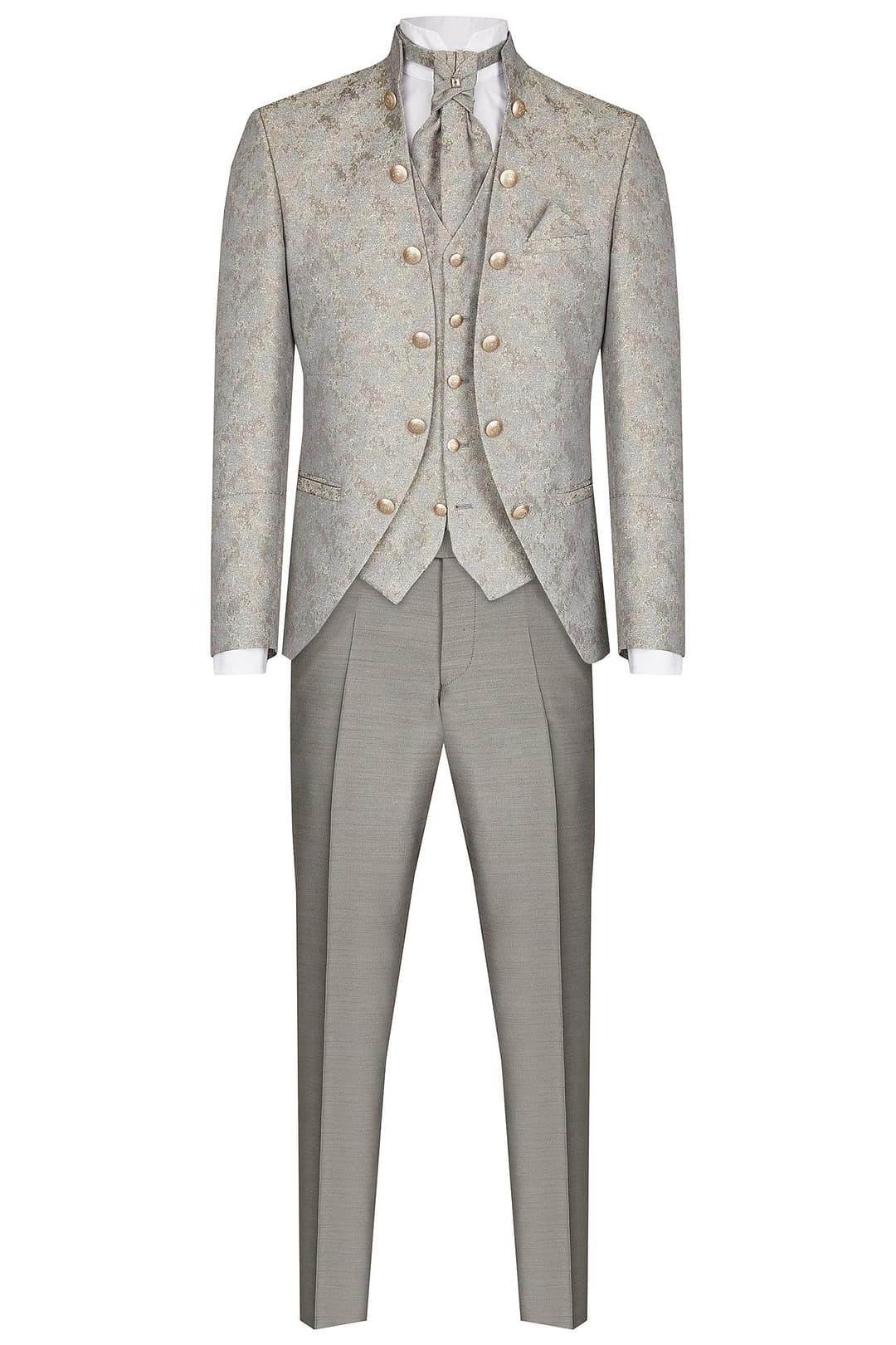 Tziacco Royal Plastron / Tuch 501113/27 - hochzeitsrausch Brautmoden Webshop