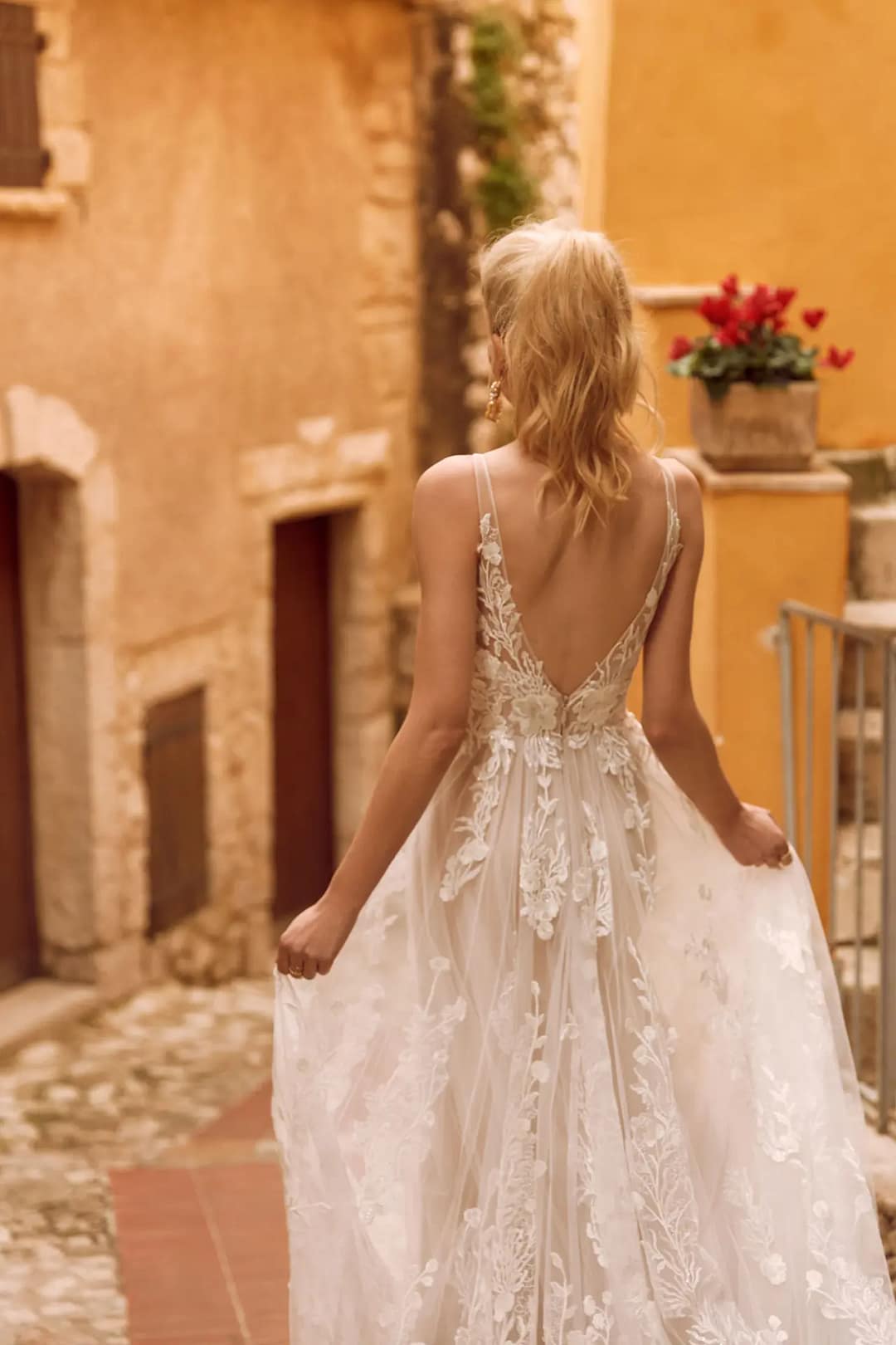 HARPER-ML2219-FULL-LACE-GOWN-WITH-PLUNGING-NECKLINE-AND-TULLE-STRAPS-FITTED-BODICE-AND-FLOATY-SKIRT-LOW-BACK-AND-ZIPPER-WEDDING-DRESS-MADI-LANE-BRIDAL6 Madi Lane Harper