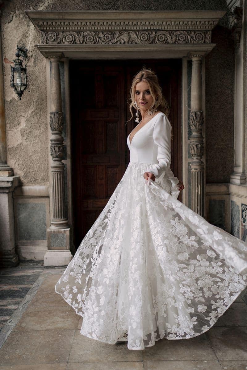 Dama 2021 Dama Couture Latifa Brautkleid Hochzeitskleid