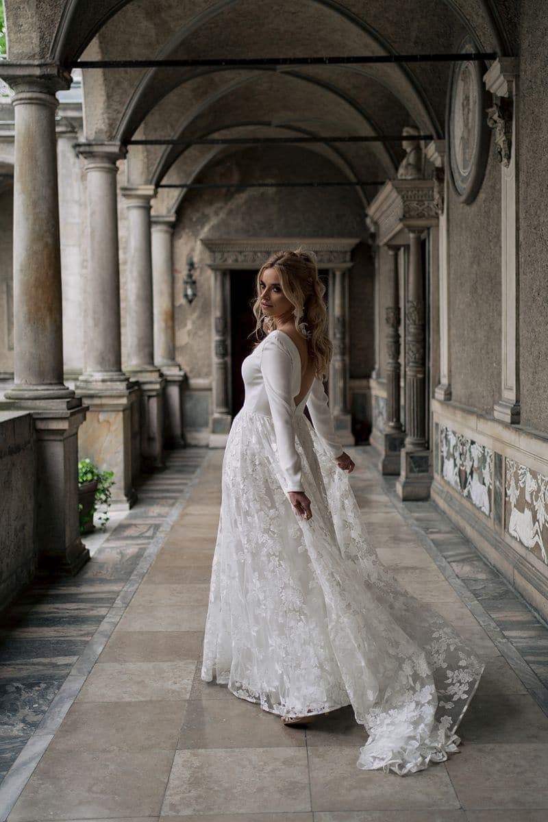 Dama 2021 Dama Couture Latifa Brautkleid Hochzeitskleid