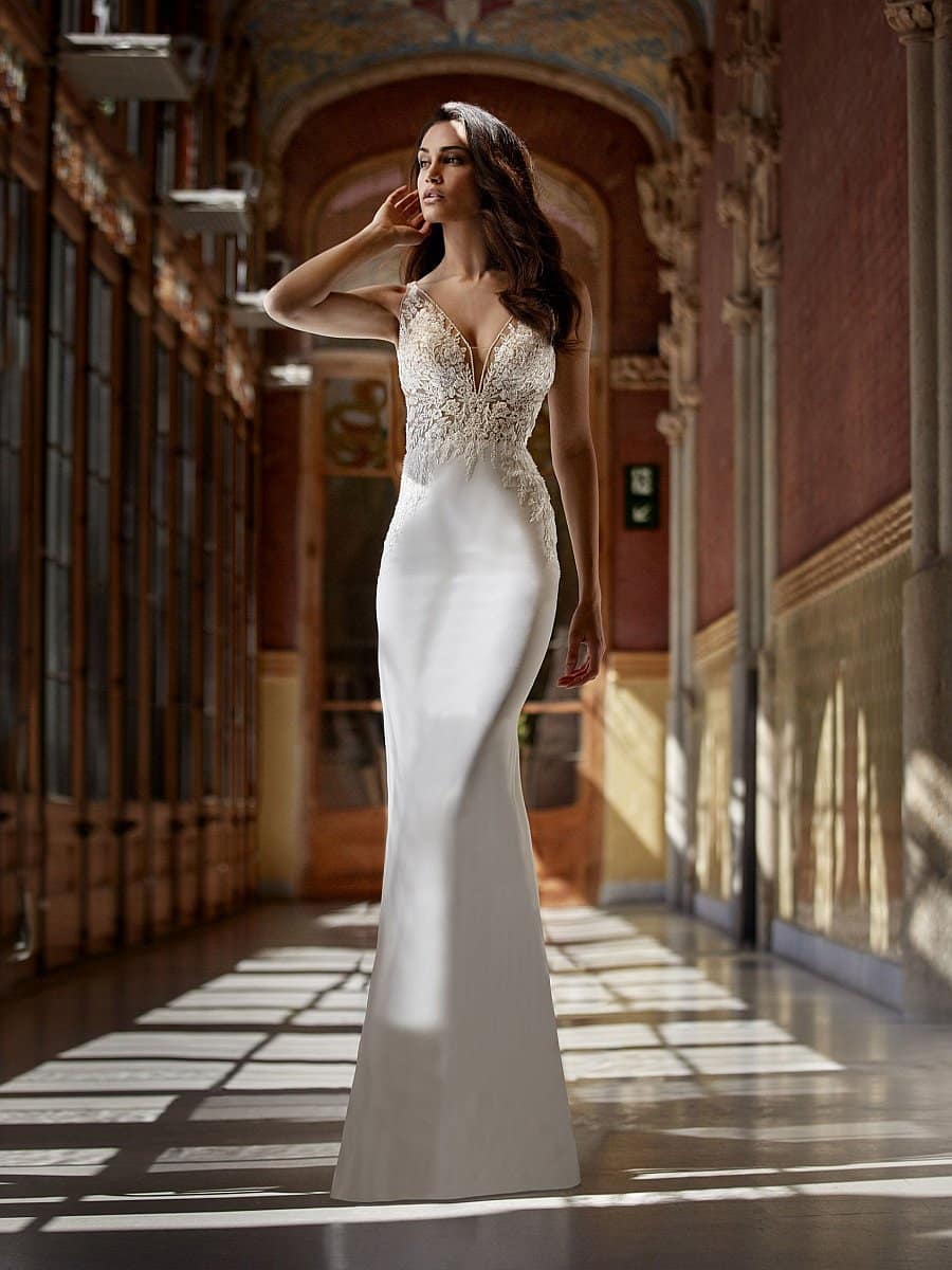 Pronovias Brautkleid SE 21 Hochzeitskleid Pronovias SE 21 Barcelona Kollektion